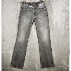 Lucky Brand Jeans Men's‎ 30X33 (Tag 29) Gray Distressed Bootleg Gene Montesano